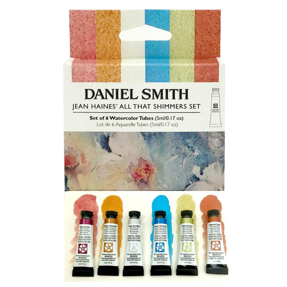 DANIEL SMITH Jean Haines all that shimmers Watercolour Set of 6