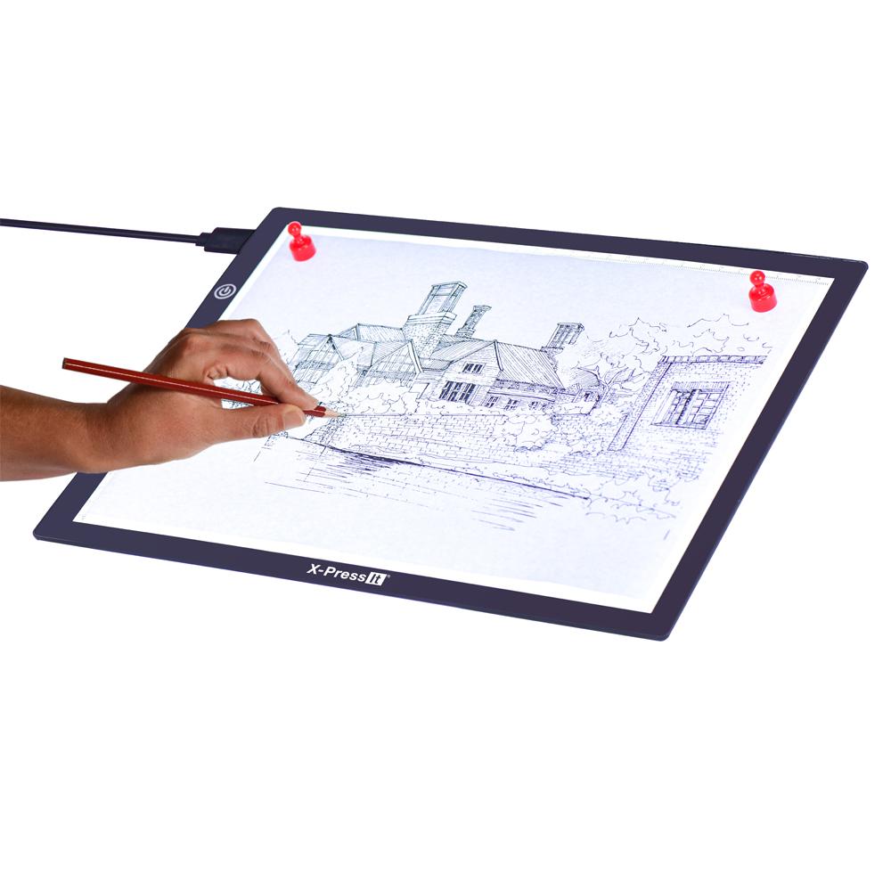 X-Press It Magnetic LED Light Pad A3