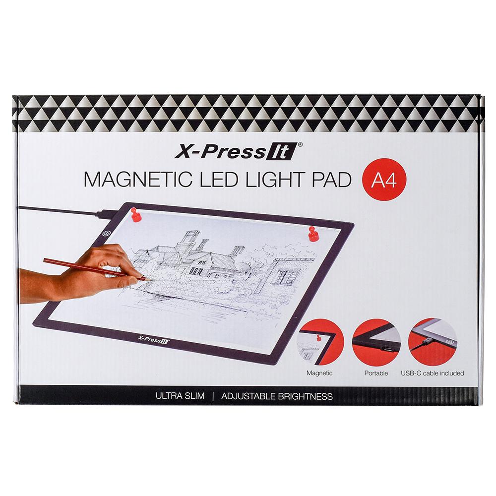 X-Press It Magnetic LED Light Pad A4