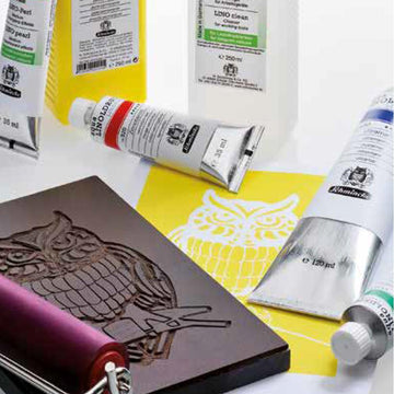 Schmincke Aqua Linoprint