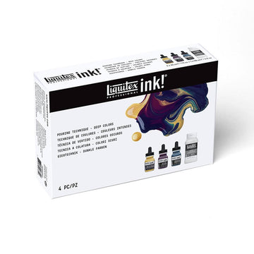 Liquitex Pouring Technique Deep Colours Set