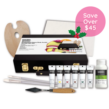 Liquitex Manhattan Professional Acrylic Wooden Box Set