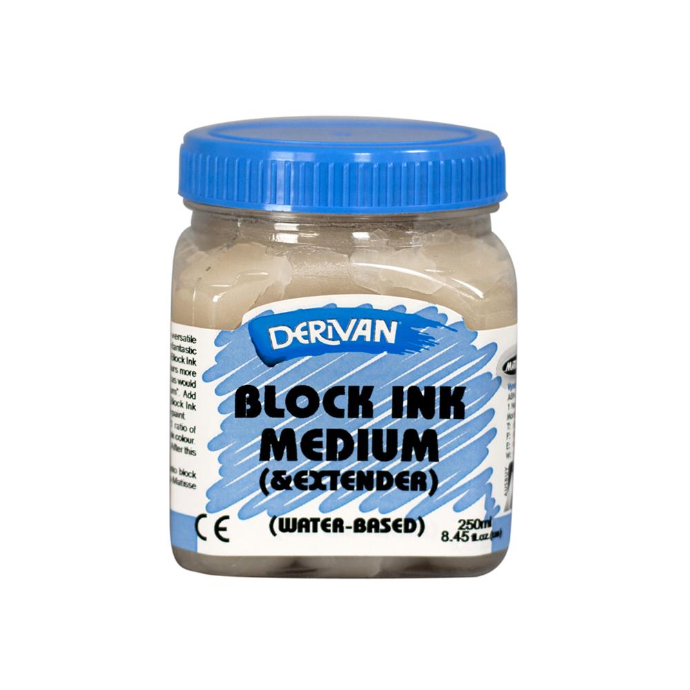 Derivan Block Ink Medium & Extender - 250ml