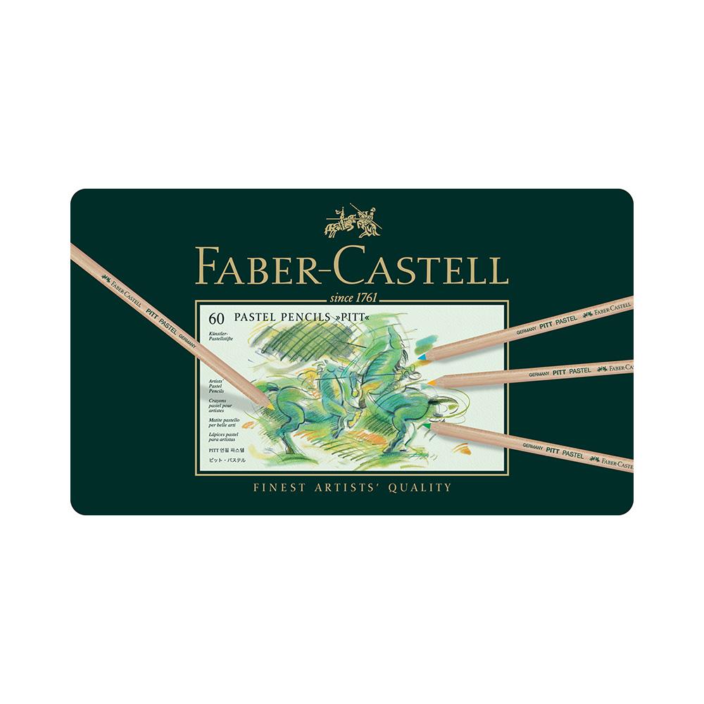 Faber-Castell Pitt Pastel Pencils - 60 Set