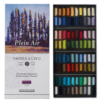 Sennelier Plein Air Landscape Set - 80 Half Pastels