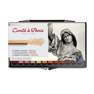 Conte Carres Portrait Crayons