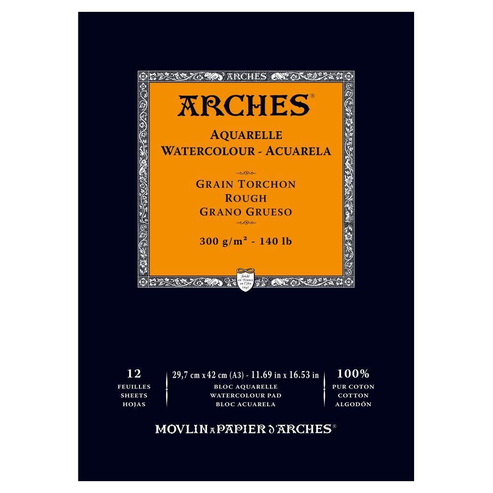 Arches Watercolour Pads - Rough - 300gsm - A3