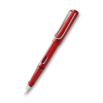 LAMY - SAFARI - FOUNTAIN PEN - RED (Fine & Medium)