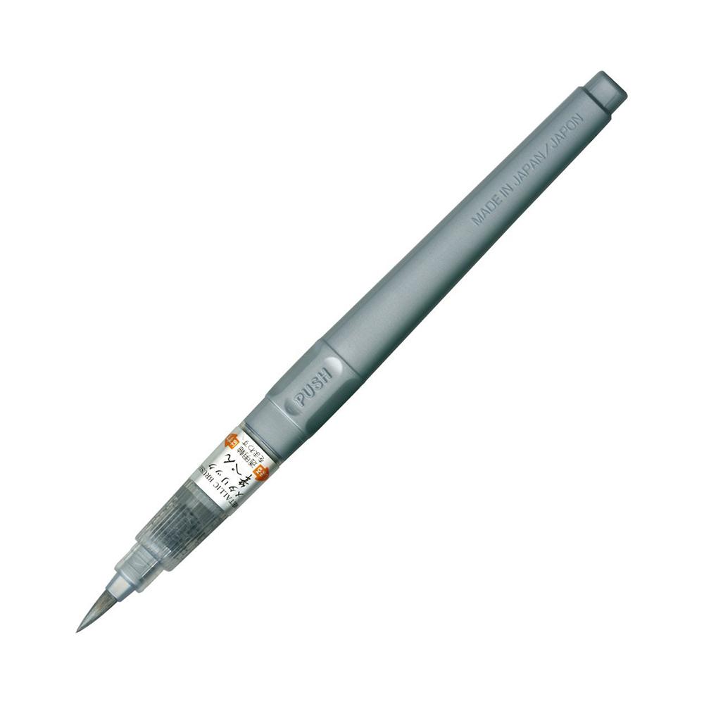 ZIG Metallic Brush Pen No.61 - Silver