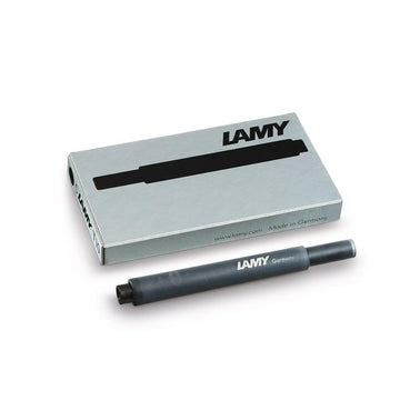 LAMY - T10 Fountain Pen Ink Cartridges - Pack of 5 - Black