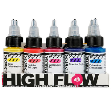 Golden - High Flow Transparent Set