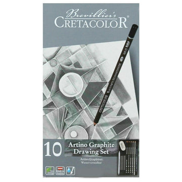 CRETACOLOR ARTINO GRAPHITE DRAWING - 10 SET