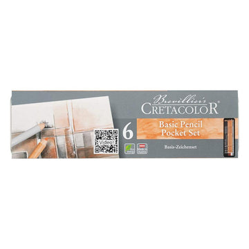 CRETACOLOR BASIC PENCILS POCKET - 6 SET