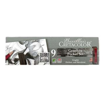 CRETACOLOR GRAPHITE POCKET - 9 SET
