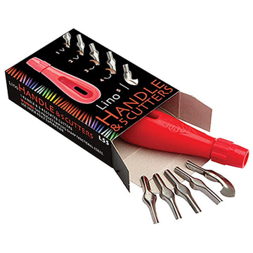 Lino Cutters and Handle Set