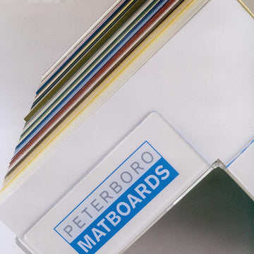 Peterboro Vantage Whitecore Matboard 32"x40" - 25 Sheets