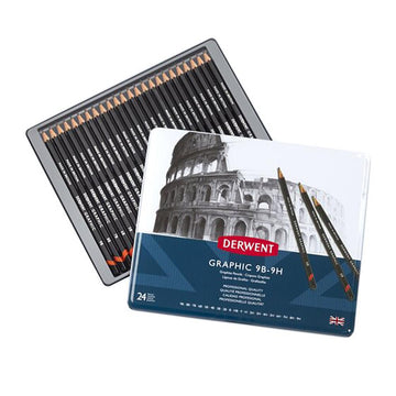 Derwent Graphic Pencils - 24 Set