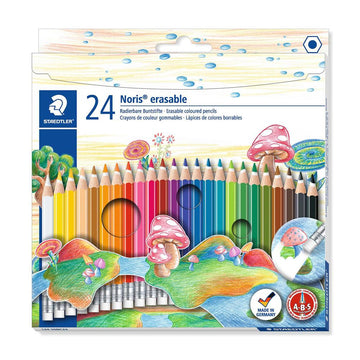 Staedtler Noris Erasable Pencils - 24 Set