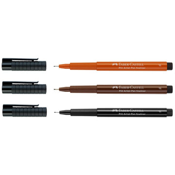 Faber-Castell Pitt Artist Fineliner Pens - F 0.5mm