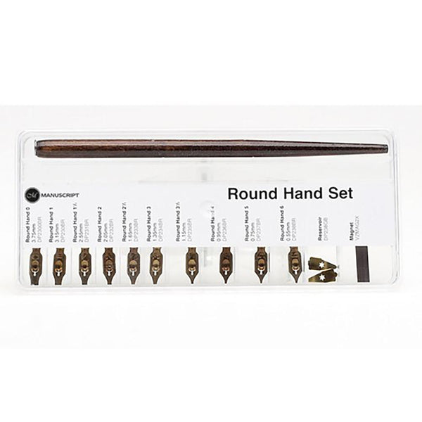 Manuscript Round Hand Set