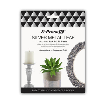 X-PRESS it Silver Metal Leaf