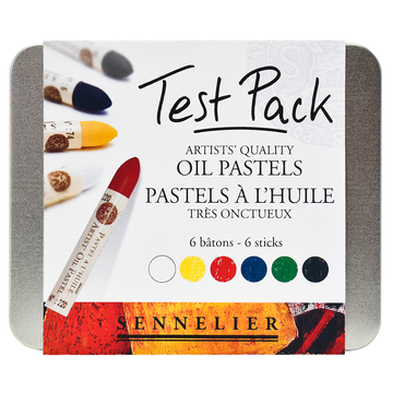 Sennelier Oil Pastels Test Pack - 6 Sticks